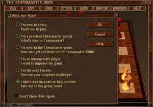 Chessmaster 5000 Gameplay (Windows)