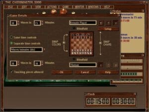 Chessmaster 5000 Gameplay (Windows)