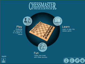 Chessmaster Challenge Gameplay (Windows)
