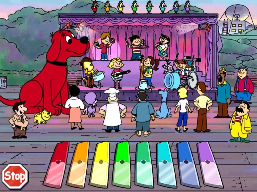 Clifford Musical Memory Games Gameplay (Windows)