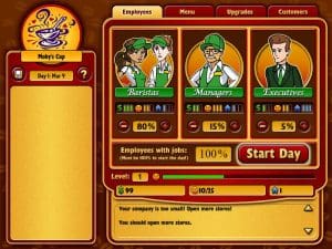Coffee Tycoon Gameplay (Windows)