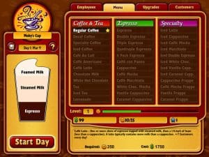 Coffee Tycoon Gameplay (Windows)