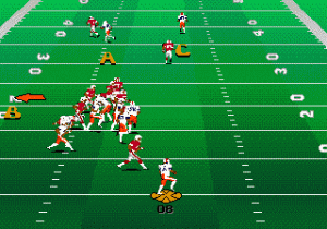 College Football USA 96 Gameplay (Genesis)