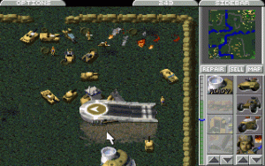 Command and Conquer Gameplay (DOS)