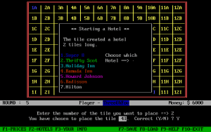 Computer Acquire Gameplay (Apple II)