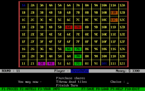 Computer Acquire Gameplay (Apple II)