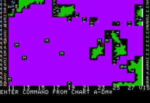 Computer Bismarck Gameplay (Apple II)