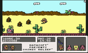 Cosmic Relief: Prof. Renegade to the Rescue Gameplay (Commodore 64)