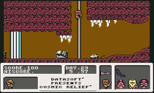 Cosmic Relief: Prof. Renegade to the Rescue Gameplay (Commodore 64)