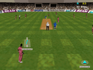 Cricket 97 Gameplay (DOS)