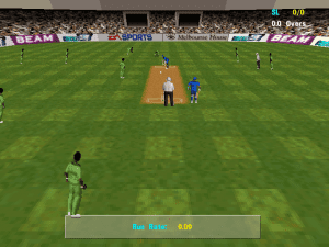 Cricket 97 Gameplay (DOS)