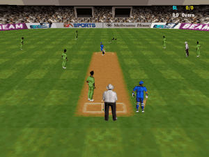 Cricket 97 Gameplay (DOS)
