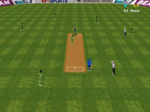 Cricket 97 Gameplay (DOS)