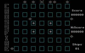 Crossfire Gameplay (DOS)