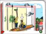 Curious George Reads, Writes and Spells for Grades 1 & 2 Gameplay (Mac)