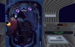 DOKA Pinball Gameplay (DOS)