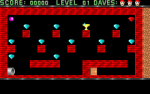 Dangerous Dave Gameplay (DOS)