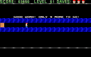 Dangerous Dave Gameplay (DOS)