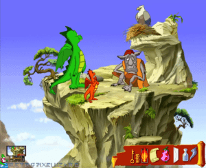 Darby the Dragon Gameplay (Windows)