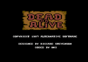 Dead or Alive Gameplay (Commodore 64)