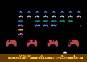 Deluxe Invaders Gameplay (Atari 8-bit)