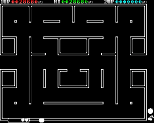 Deluxe PacMan Gameplay (Amiga)