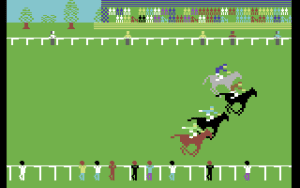 Derby Day Gameplay (Commodore 64)