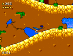Desert Speedtrap starring Road Runner and Wile E. Coyote Gameplay (SEGA Master System)