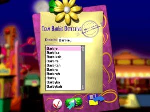 Detective Barbie: The Mystery Of The Carnival Caper! Game Cover