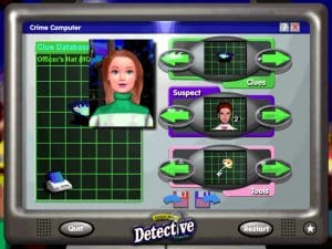 Detective Barbie: The Mystery Of The Carnival Caper! Game Cover