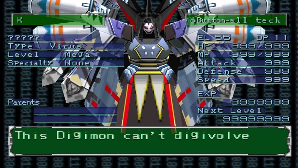 Digimon World 2 Gameplay (PlayStation)