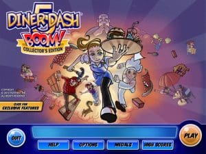Diner Dash 5: Boom! Gameplay (Windows)