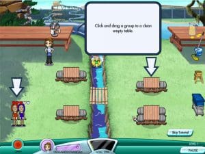 Diner Dash: Seasonal Snack Pack Gameplay (Windows)
