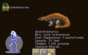DinoPark Tycoon Gameplay (DOS)