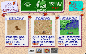 DinoPark Tycoon Gameplay (DOS)