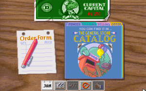 DinoPark Tycoon Gameplay (DOS)