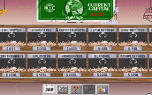 DinoPark Tycoon Gameplay (DOS)