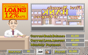 DinoPark Tycoon Gameplay (DOS)