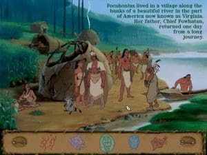 Disney's Animated Storybook: Pocahontas Gameplay (Windows)