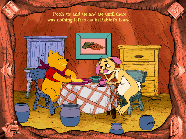 Disney's Animated Storybook: Winnie the Pooh and the Honey Tree Gameplay (Windows)