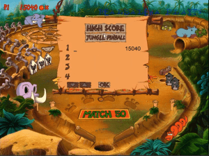 Disney's Hot Shots: Timon and Pumbaa's Jungle Pinball Gameplay (Windows)