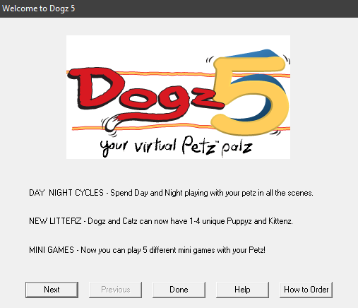 Dogz 5 Gameplay Windows