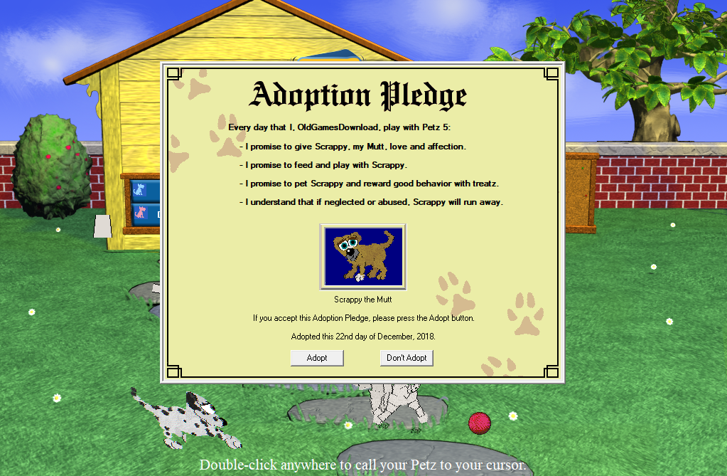Dogz 5 Gameplay Windows