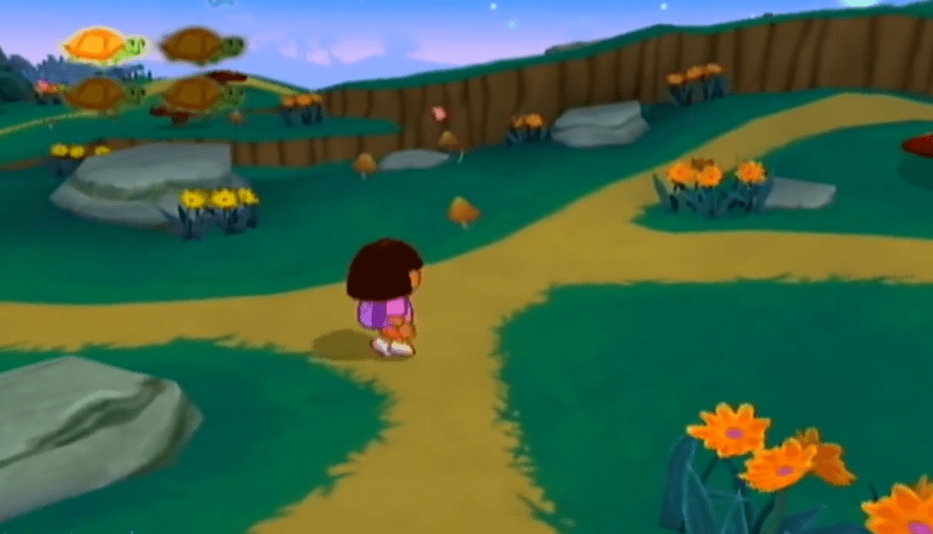 Dora the Explorer: Journey to the Purple Planet Gameplay (PlayStation 2)