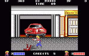 Double Dragon Gameplay (DOS)