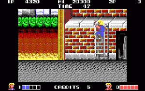 Double Dragon Gameplay (DOS)
