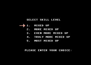 Dr. Seuss's Fix-Up the Mix-Up Puzzler Gameplay (Commodore 64)