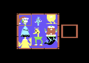 Dr. Seuss's Fix-Up the Mix-Up Puzzler Gameplay (Commodore 64)