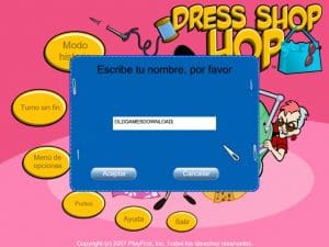 Dress Shop Hop Gameplay (Windows)