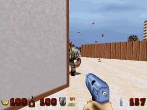 Duke Caribbean: Life's a Beach Gameplay (DOS)
